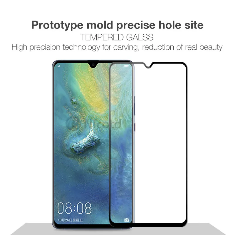 9H Full Cover Tempered Glass For Huawei Mate 20 X lite Protective Glass Film For Huawei Nova 4 3 3i Honor 8X 8C Y9 P Smart 2019 (5)