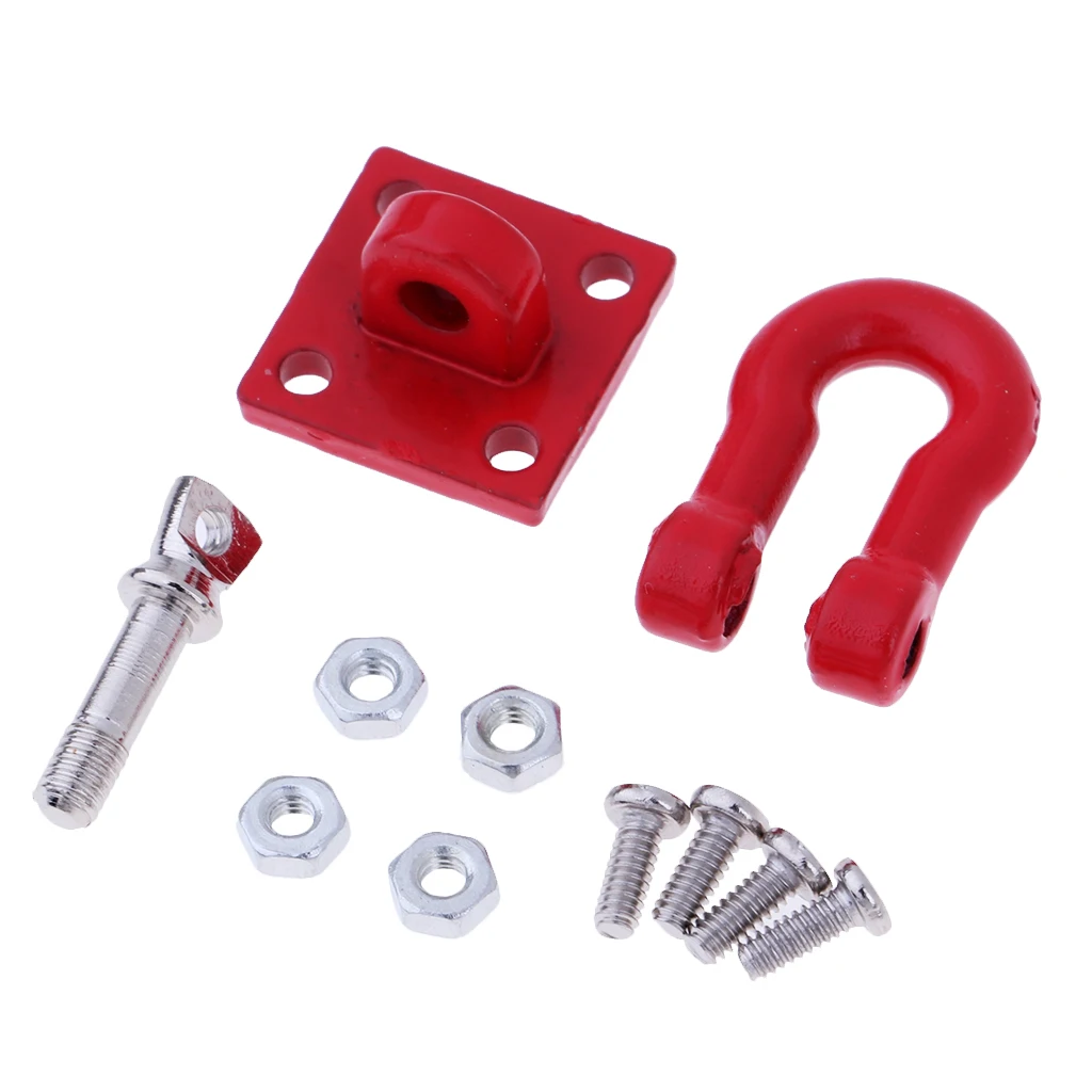 RC Military Trucks Model Upgrade Parts Trailer Hook for WPL JJRC Q60 Q61 Toy