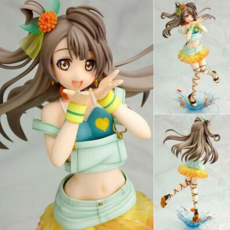 Anime Game Figuras 22cm Love Live PVC Action Figure Model Collection Toys Summer Smile 1.2.jump Style  (6)