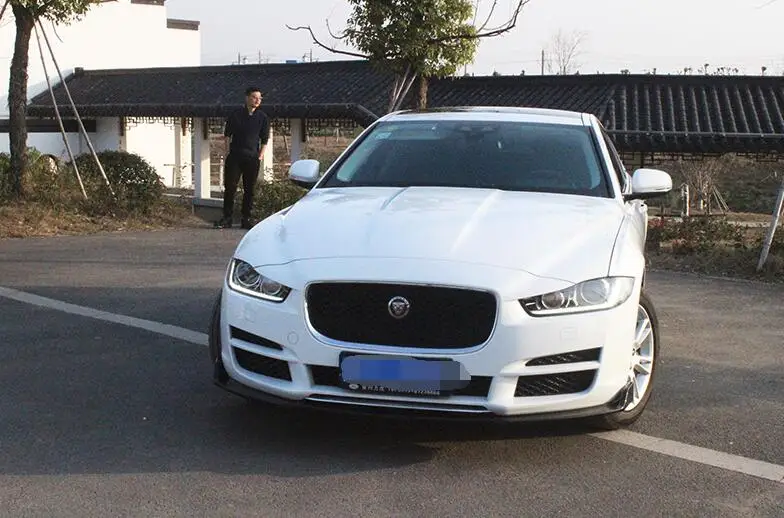 Для Jaguar XF/XFL ABS задний бампер диффузор протектор для Jaguar XE/XEL обвес бампер задний передний Лопата задний спойлер