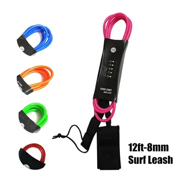

Surf surfboard Leash 12ft-8mm Leash Para Surf Rope SUP Surfboard leash surfing Stand up paddle board leash
