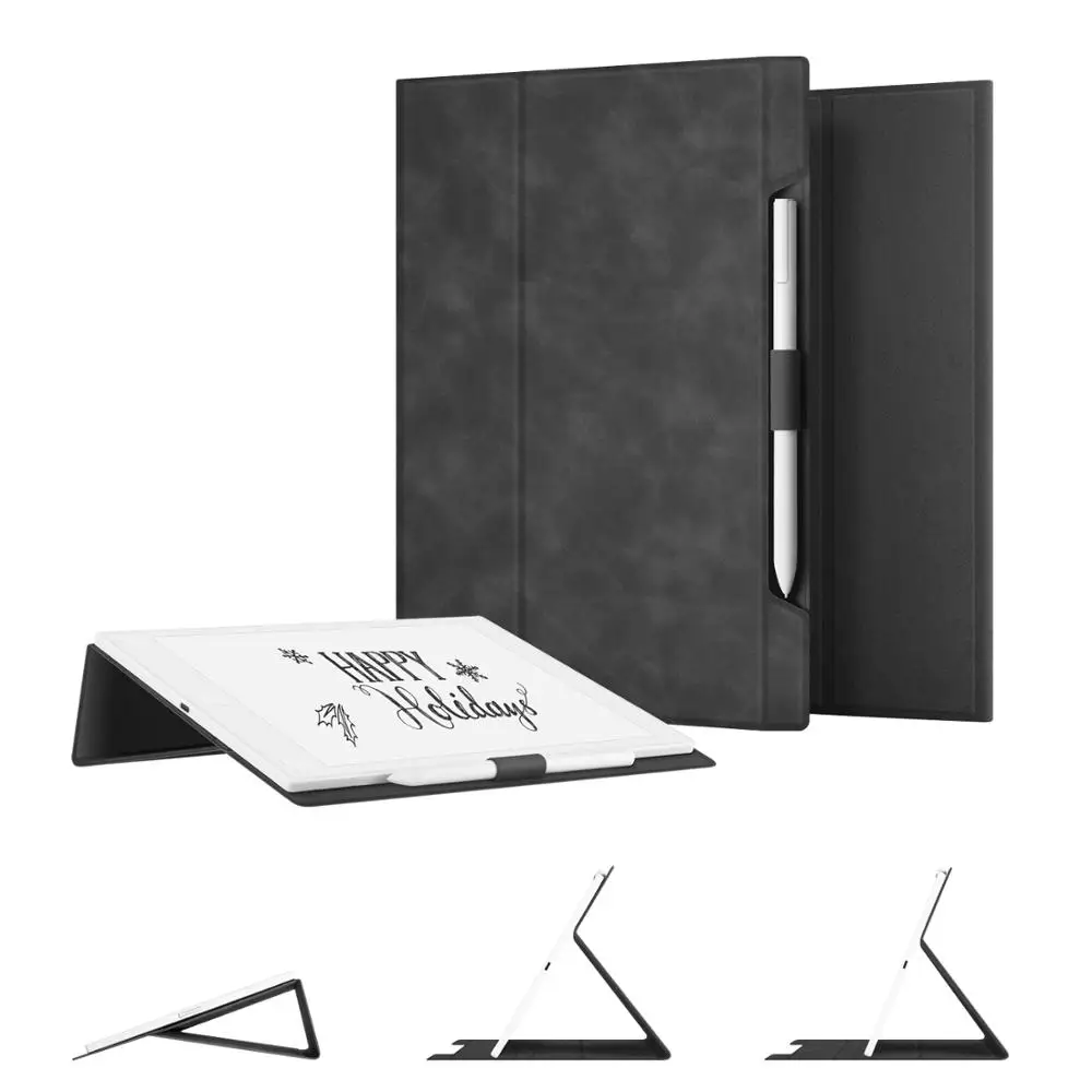 

2019 New Original 1:1 PU Leather Case For Boox Note Pro 10.3inch New Smart Cover For Boox Note Pro Protective Shell Cover