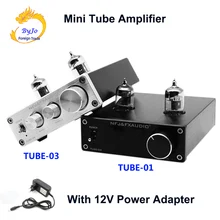 FX-Audio TUBE-01 and TUBE-03 Mini Tube Preamp Tube Amplifier HIFI Preamplifier Treble Bass Adjustment With DC12V Power Plug FX-Audio TUBE-01 and TUBE-03 Mini Tube Preamp Tube Amplifier HIFI Preamplifier Treble Bass Adjustment With DC12V Power Plug