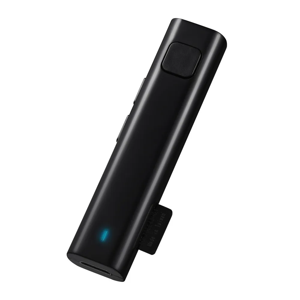 Беспроводной Bluetooth 4,2 аудио приемник 3,5 мм Aux Bluetooth автомобильные комплекты громкой связи адаптер для наушников Наушники динамик аудио автомобиля - Цвет: Черный