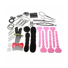 Женский аксессуар для укладки волос, резинка для волос, дизайнерский комплект, Пончик, аксессуары для волос, Парикмахерская, волшебные заколки для волос, инструменты для укладки