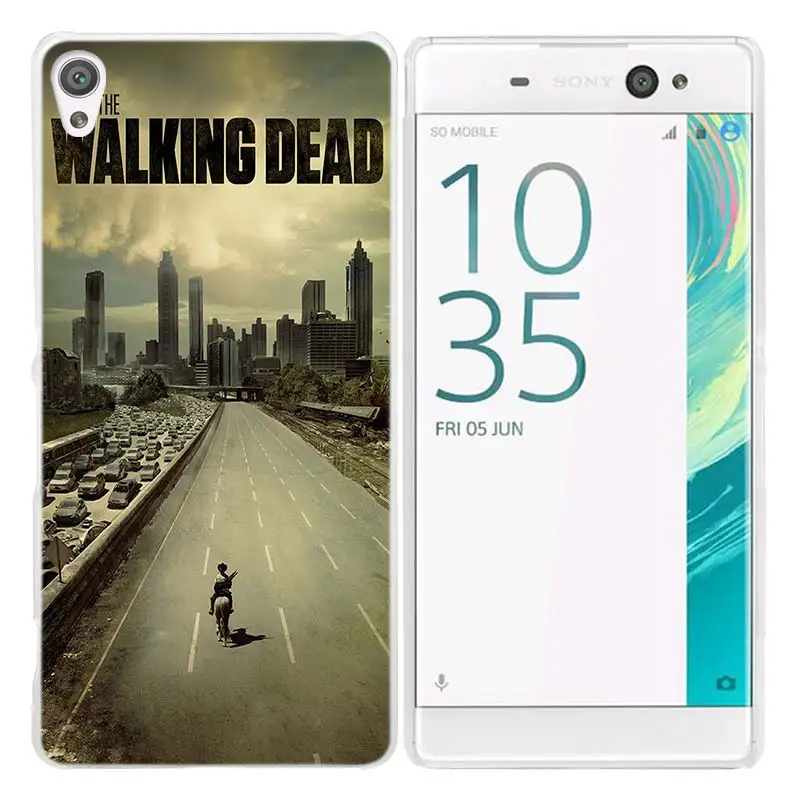 Чехол The Walking Dead H для sony Xperia XA XA1 X XZ Z5 Z1 Z2 Z3 M4 Aqua M5 E4 E5 C4 C5 Compact Premium жесткий прозрачный чехол для телефона - Цвет: 02