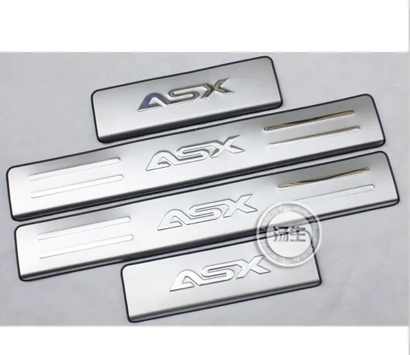 Stainless Steel Door Sill Scuff Plate For Mitsubishi ASX Sport/RVR 2010-2012 | Автомобили и мотоциклы