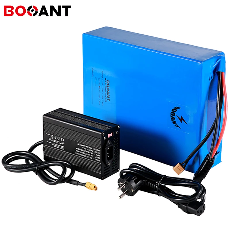 Clearance 13S 10P 48V 34Ah E-Bike Lithium Battery for Panasonic 18650 48v 1500w 2500w Electric Bicycle Battery +70 Amps with 5A Charger 0