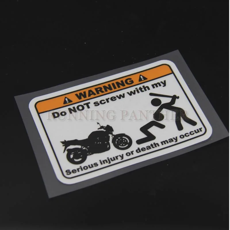 

Warning DO NOT SCREW WITHE MY SEA DOO Funny Car Sticker PVC Decal 12-0344
