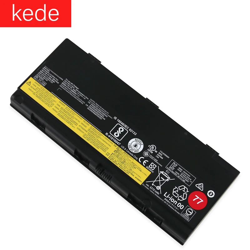 Аккумулятор kede SB10H45078 00NY493 для ноутбука Lenovo ThinkPad P50 P51 P52 00NY492 SB10H45077 77|Аккумуляторы