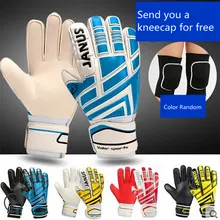 Football Gloves Professional Goalkeeper Finger Protection Thickened Latex Soccer Goalie Gloves Goalkeeper Gloves Children Adult soccer goalkeeper coach