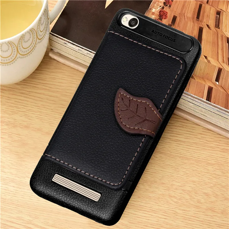 

Slim Case for Xiaomi Redmi 4A 4X 5A 5 Plus Note 5 5A 4X Leather Wallet Case Lady Man Fashion Business Flip Card Case Cover Back