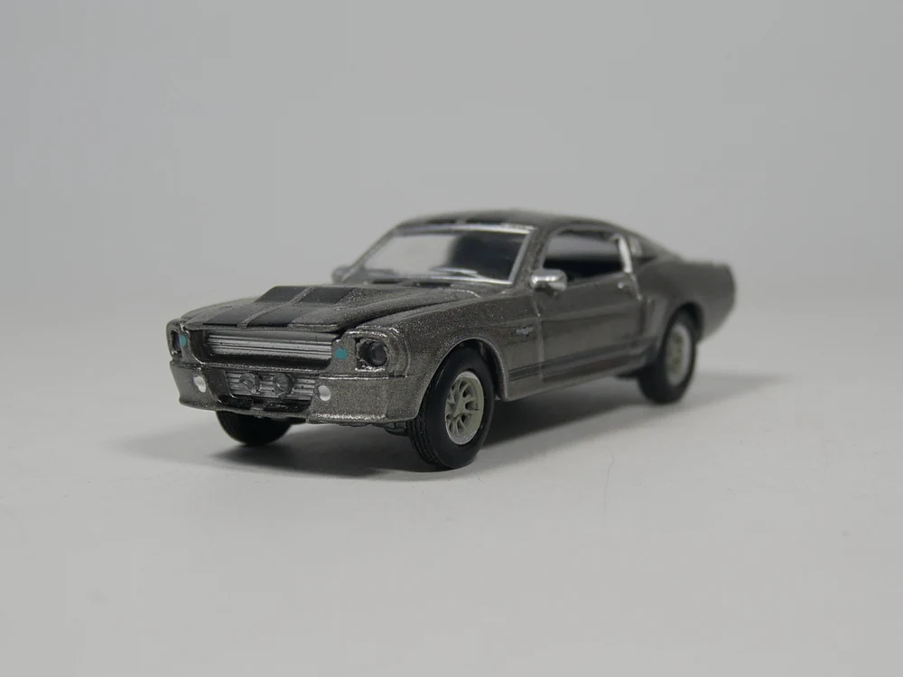 Авто ИНН-Greenlight 1: 64 1967 Ford Mustang Eleanor литья под давлением модель автомобиля(серый