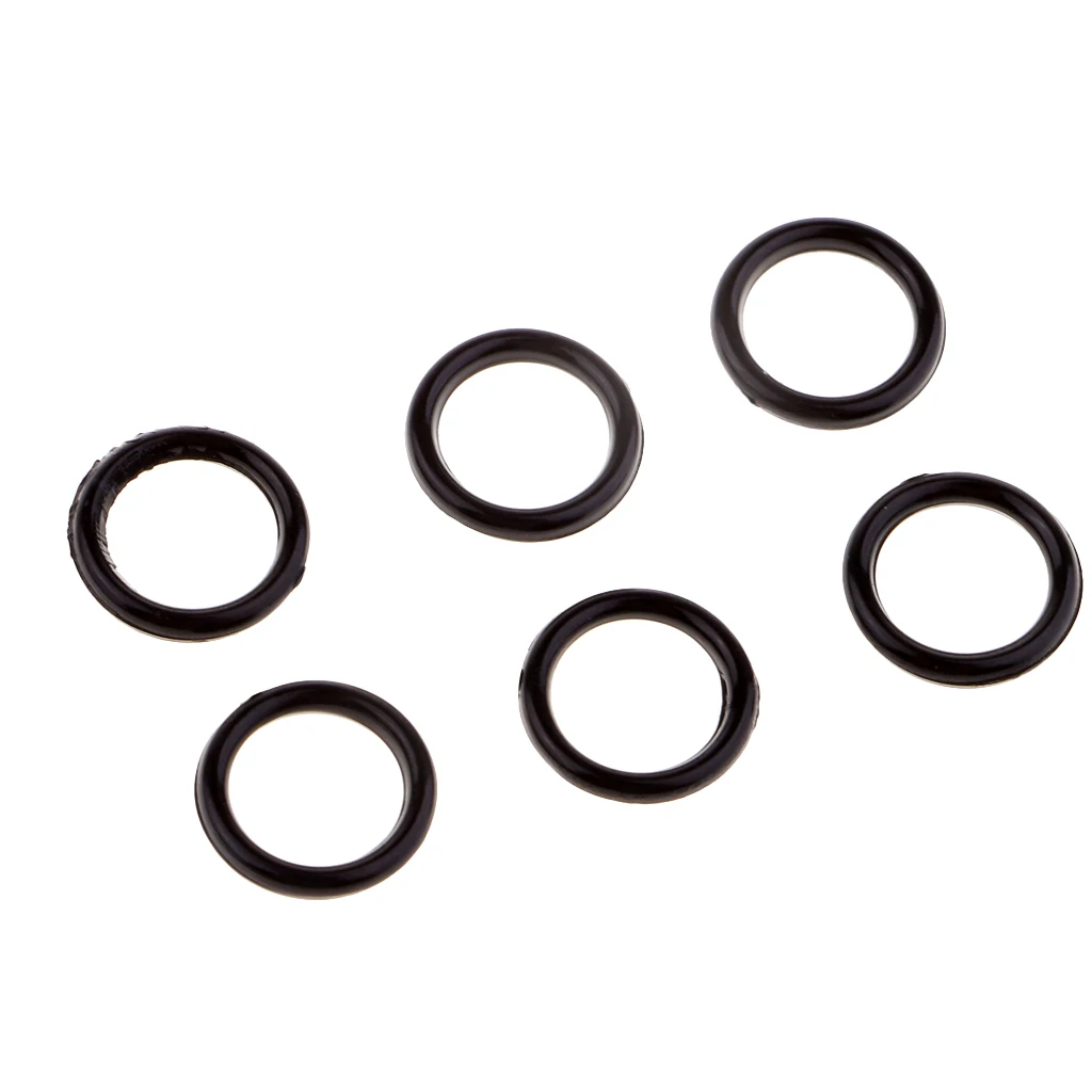 100 Pieces Nylon Bra Strap Adjuster Slider O Ring Lingerie DIY Sewing Crafts 6mm
