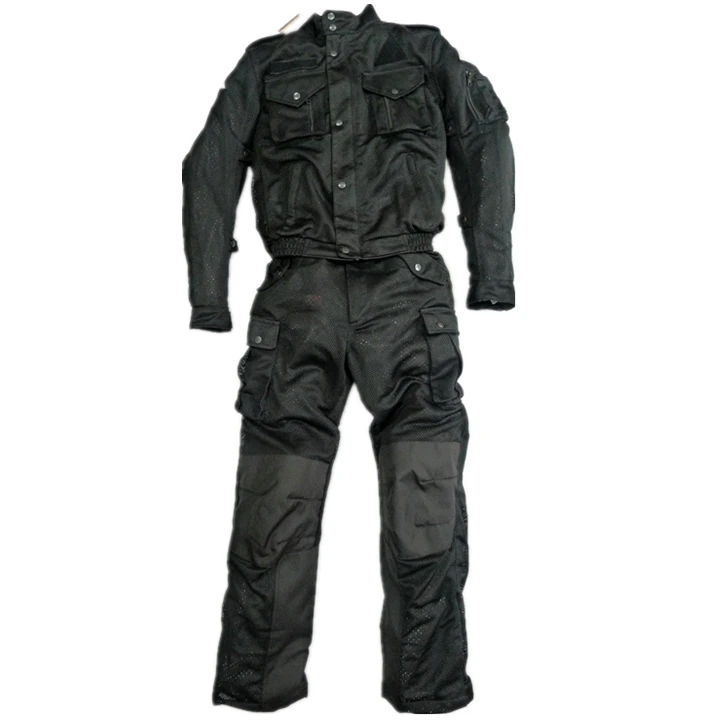 

2015 free-yogin 507 summer mesh automobile race clothing set net fabric breathable motorcycle ride set service JACKET AND PANT