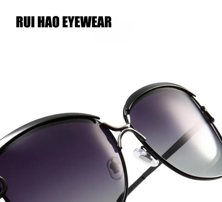 RUI HAO EYEWEAR брендовые Модные женские очки для вождения поляризованные солнцезащитные очки женские солнцезащитные очки UV 8702