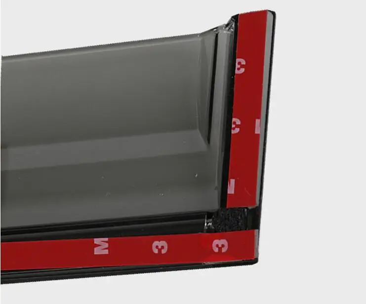 Finestrini laterali Pioggia Deflettori Guardia Visiera Weathershields Porta Ombra Shield Fit Per Toyota Highlander Kluger 2014 2015 2016 2017