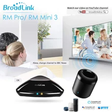 Broadlink Smart Home RMPro Mini 3 WiFi+4G+RF+IR Remote Control APP Voice Controller for Alexa Google Home IFTTT 2019 New Version