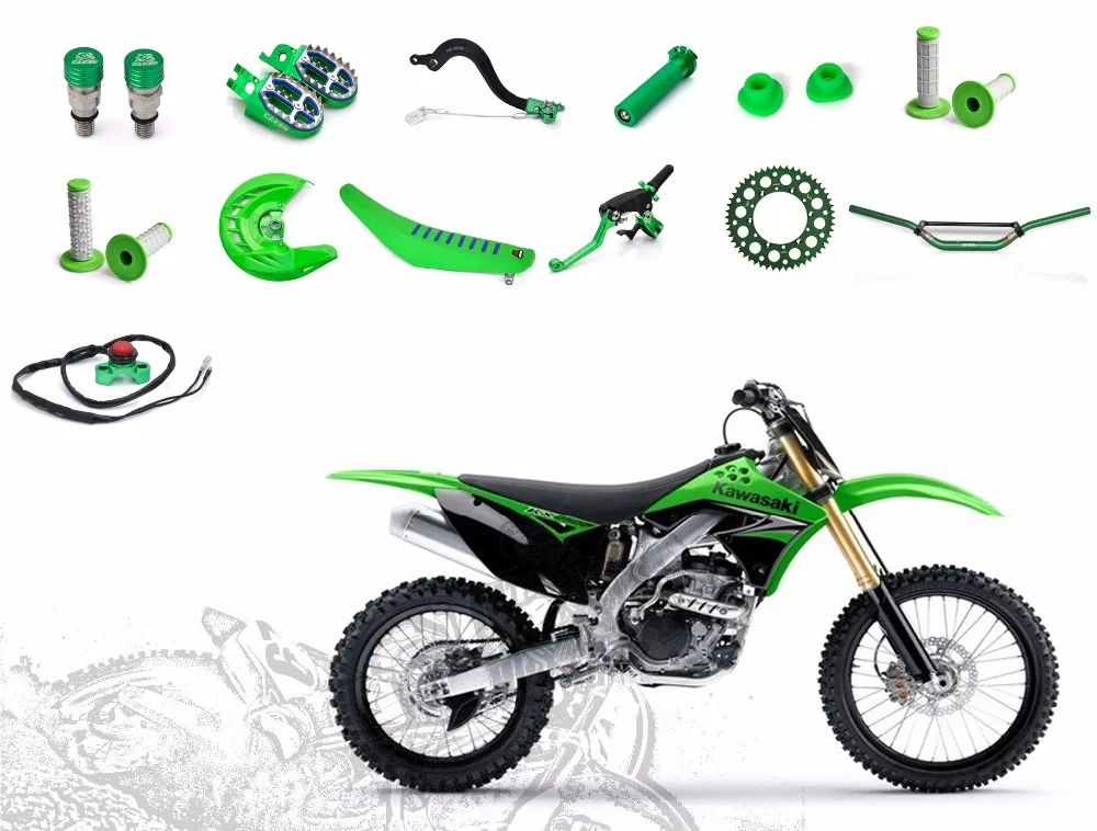 CNC вперед управления Шестерни изменить Цельнокройное кованый рычаг forkawasaki kx250f 2006 грязь велосипед Offroad запчасти для мотоцикла