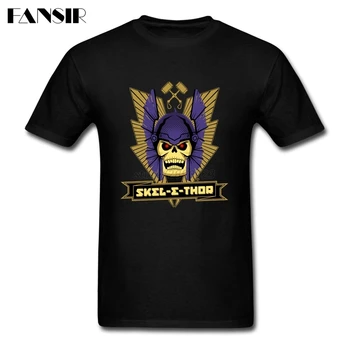 

Print Tees Shirt Male Masters Of The Universe Men Tshirt 100% Cotton Short Sleeve Team Tops Tee
