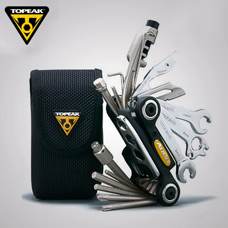 Details about   Topeak Alien II Bike Hardened Steel Multi Tool Kit Set 
