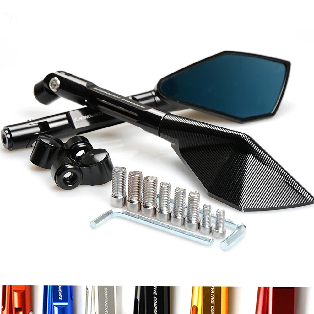 

Universal Aluminum CNC Motorcycle Rearview Side mirror for TOMOK Yamaha BMW Honda Suzuki Ducati Kawasaki KTM Hyosung