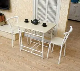 Furniture. Two people table. Table 1 table, two chairs. The breakfast table.