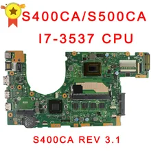 for asus s400c s500c S400CA S500CA MAIN BOARD original motherboard with i7 3537 CPU s400ca rev