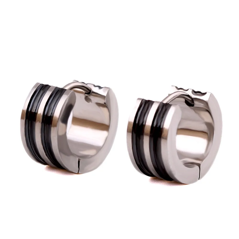 Classic Stud Earrings 316L Stainless Steel Small Circle Stud Earrings