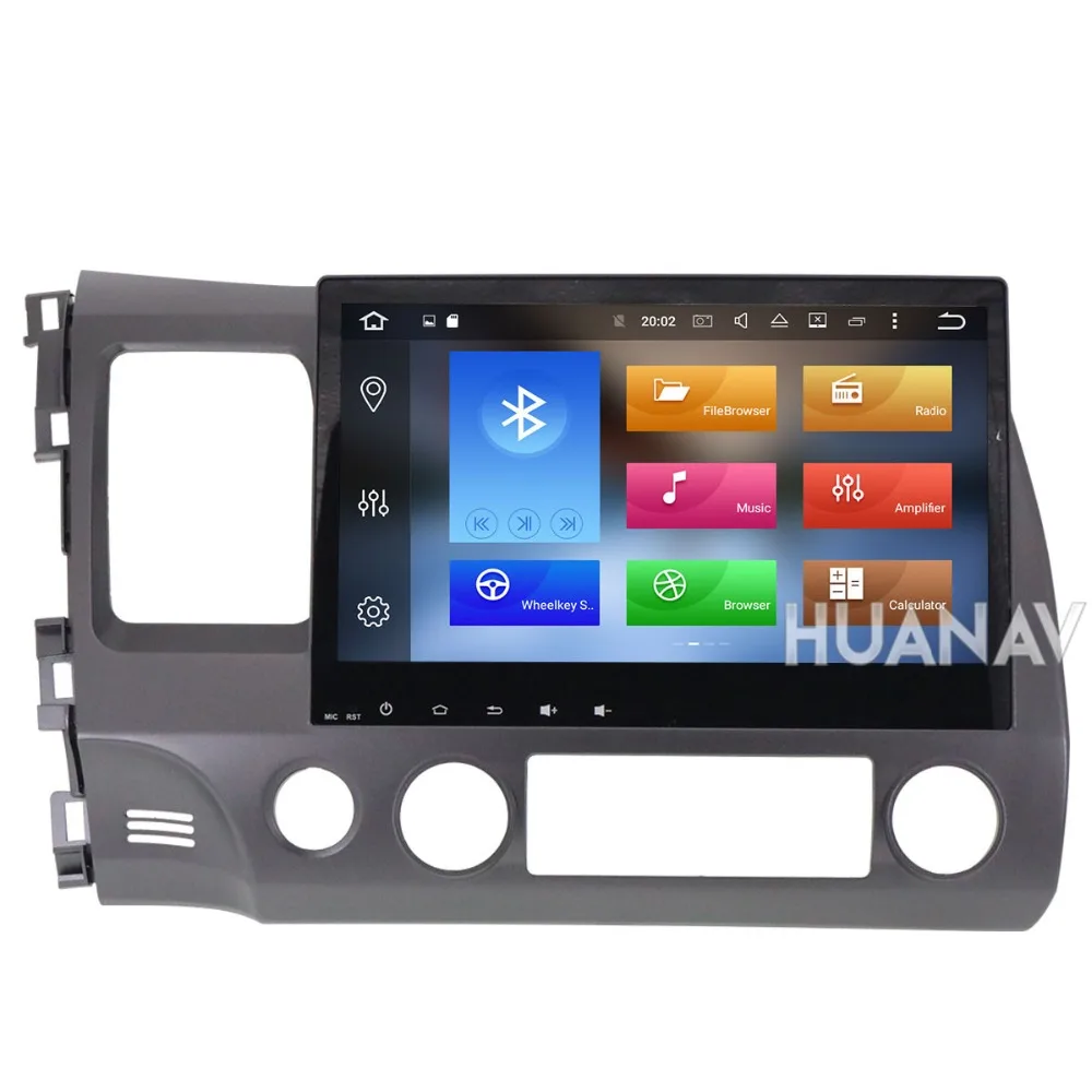 Автомобильный DVD GPS навигатор для Honda Civic 2007 2011 2 din радио Мультимедиа Стерео 10 1