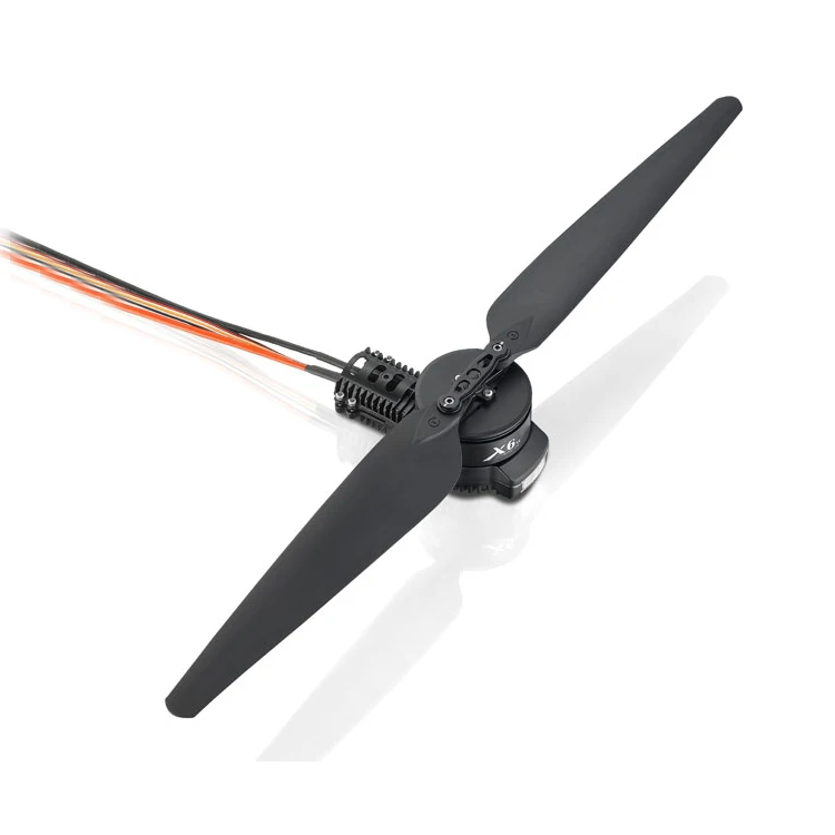 Aerops Hobbywing X6 Integrated Power System for Agricultural Drone motor ESC propeller and 30mm tube adapter motor mount combo