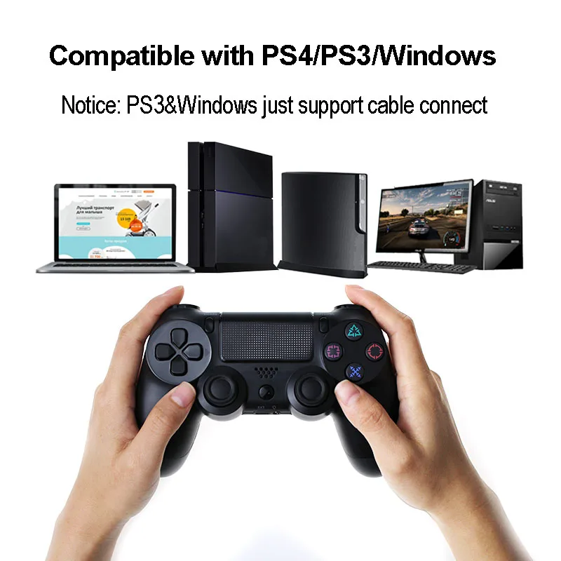 Wireless Controller For PS4 Bluetooth DualShock Joystick With Vibration Gamepads For SONY PlayStation 4 Wireless Controller For PS4 Bluetooth DualShock Joystick With Vibration Gamepads For SONY PlayStation 4