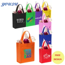 Индивидуальная Нетканая сумка с ручками, Нетканая сумка с принтом, Нетканая сумка для покупок, Нетканая сумка