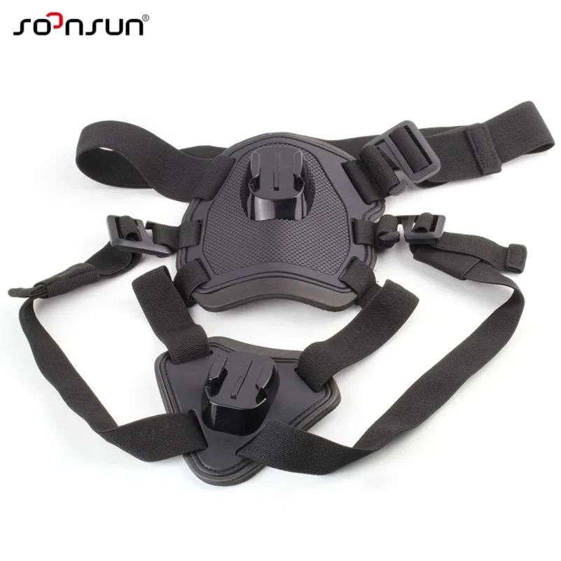 SOONSUN нагрудный ремень для крепления на заднюю часть собаки и питомца GoPro Hero 9 8 6 7 5 4