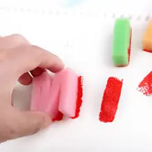 26 букв Алфавит губки для рисования Рисование ремесло книжка "сделай сам" штемпельная eco-friendly забавные креативные детские игрушки Раннее игрушечные