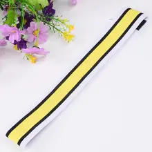 Беговая эластичная унисекс полосатая модная голова с надписью Йога Фитнес домашняя повязка на голову спортивные полосатые буквы повязка для волос Йога