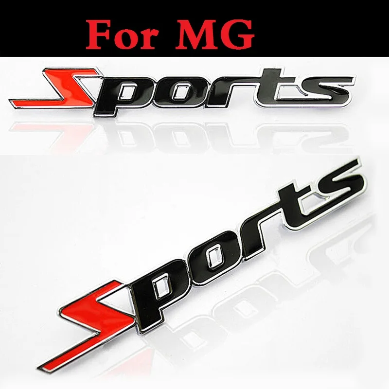 Car-styling Sports Word letter 3D Stickers Emblem Badge Decal For MG 3 350 5 550 6 GS TF Xpower SV ZR ZS ZT | Автомобили и