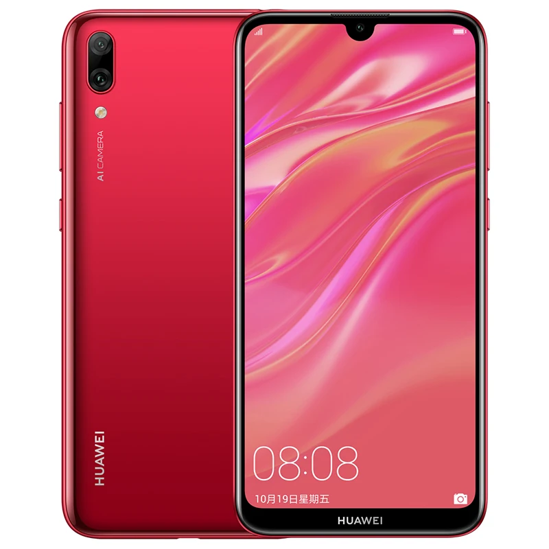 Huawei Enjoy 9 Y7 Pro 2019 смартфон с 6 26 дюймовым дисплеем восьмиядерным процессором Snapdragon