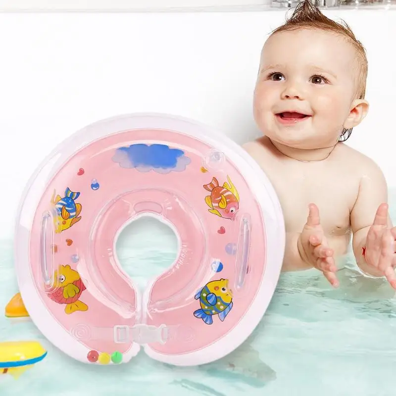 Bouee De Cou Pour Bebe Accessoire De Natation Anneau De Securite Cercle Flotteur Gonflable Pour Le Bain Plusieurs Couleurs Aliexpress
