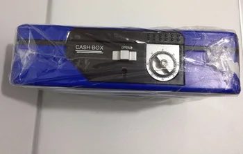 

Receiving Iron Box Mini Cashier Key Add Password Portable Small Jewelry Cash Boxes Safety Double Insurance Metal Large Safes