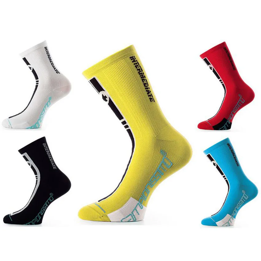 

Coolmax Bicycle Socks Bike Cycling Calf Sports Socks Footwear Quarter Crew Socks One Size