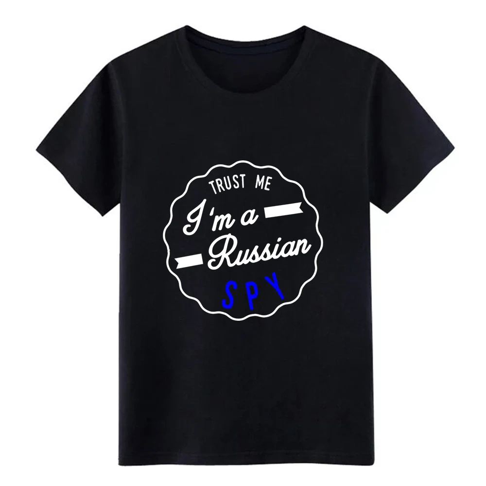 Забавная футболка с надписью spy trust me i m a русский юмор костюм короткими рукавами и