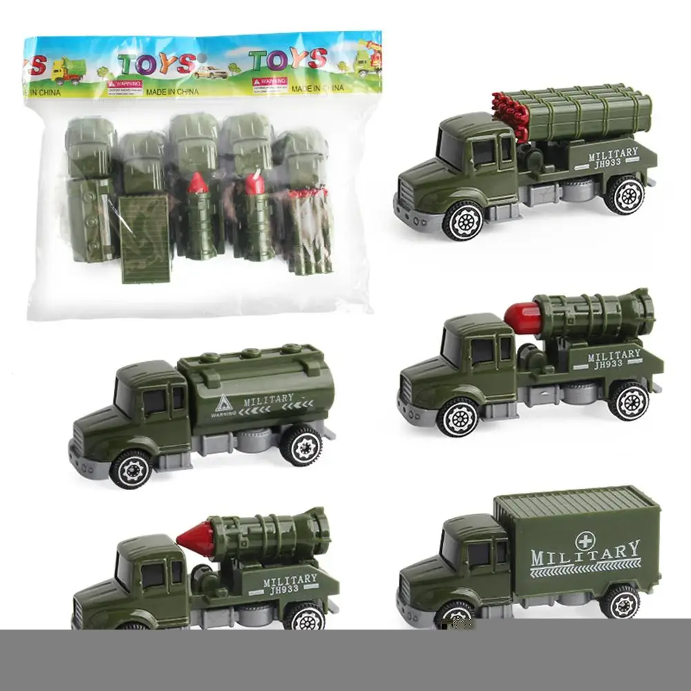 1: 64 5 шт сплав оттягивает назад военный автомобиль модель высокого моделирования