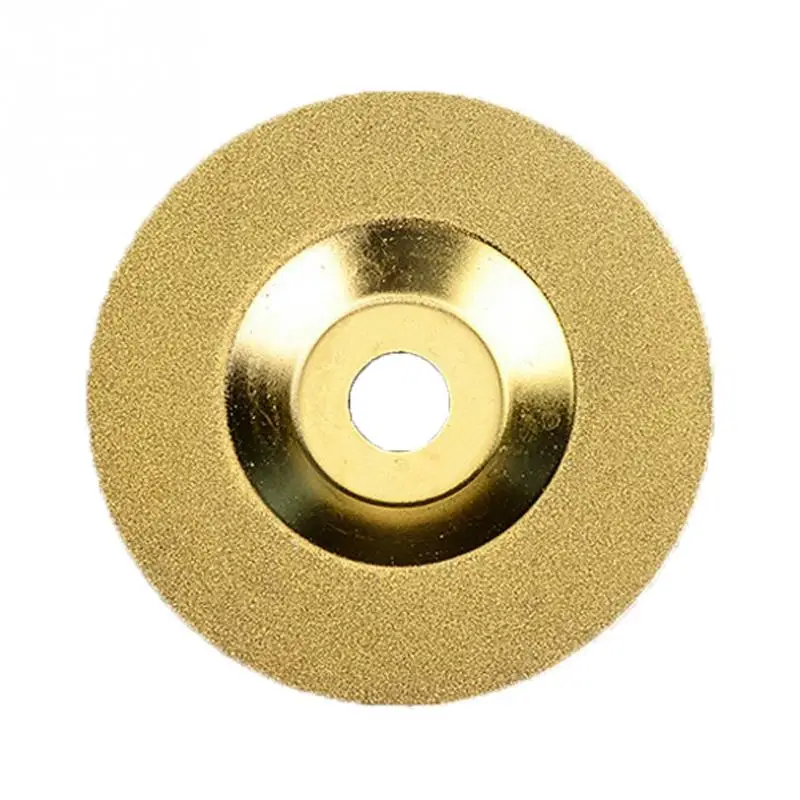 Для Резки Электрических Disck 100 мм серебристого цвета/золото Diamond покрытием диск колеса Стекло шлифовка режущие инструменты для угловая