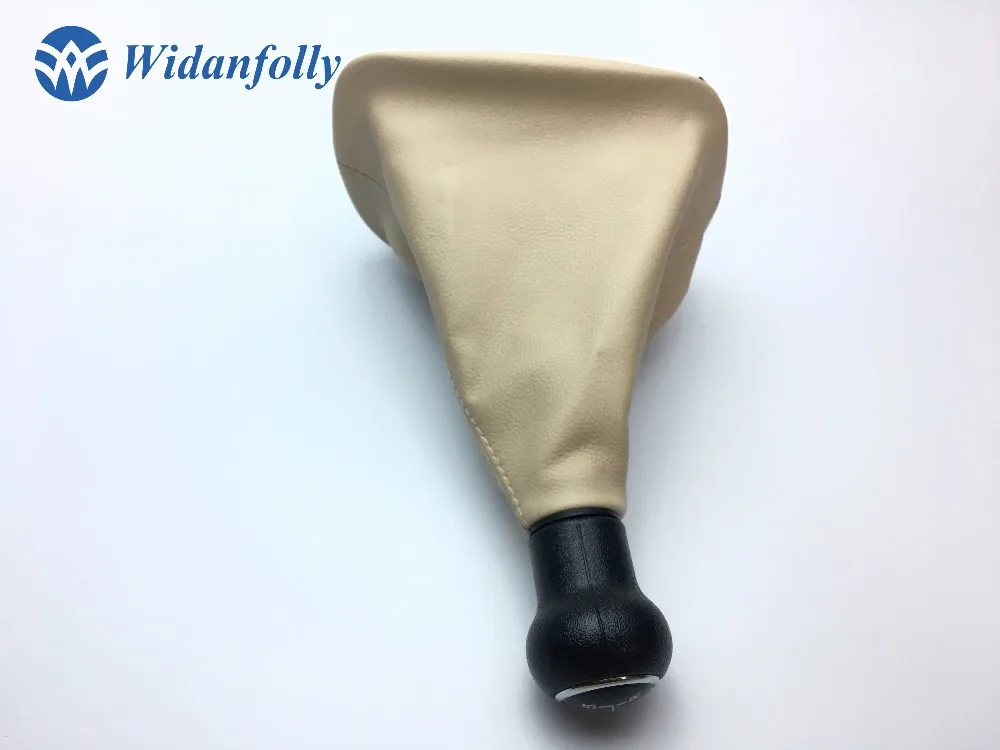 Ручка переключения передач widanfoly из искусственной кожи с 5 скоростями и