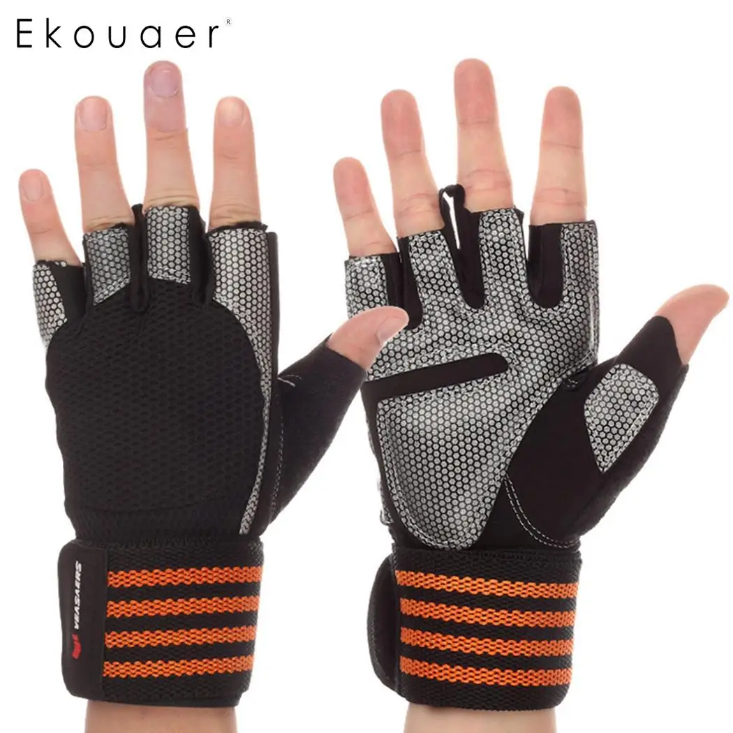 Exercise Training Gym Glove Women/Men Weight Lifting Gloves Body Building Sport Fitness Gloves New