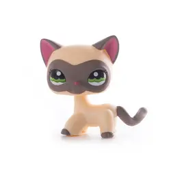 Lps старая коллекция Кошка Pet Shop Lps Бесплатная доставка игрушки короткошерстая кошка действие стоящая фигура игрушки для косплея детей