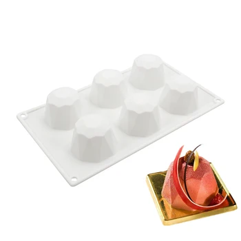 

Silicone Molds Cake decorating Diamond Shape Baking Tools For 3D Chocolate Sponge Cakes Candy Dessert