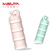 Детское молоко порошок коробка для хранения еды снэк-бокс 3 слоя портативный младенческий молочный порошок контейнер