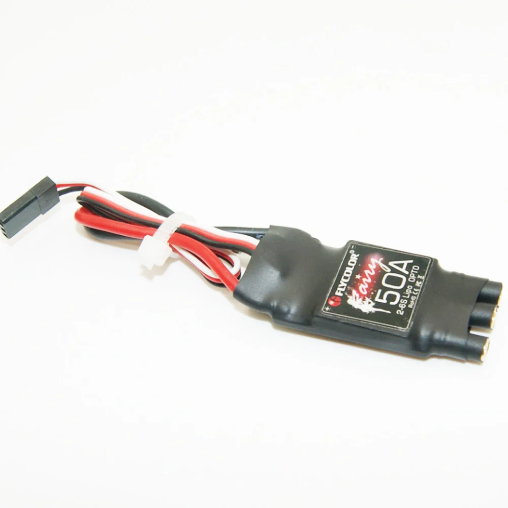 FATJAY Flycolor Fairy 50A 2 6s ESC OPTO для RC 650 1000 мм гоночный FPV дроны мультироторы